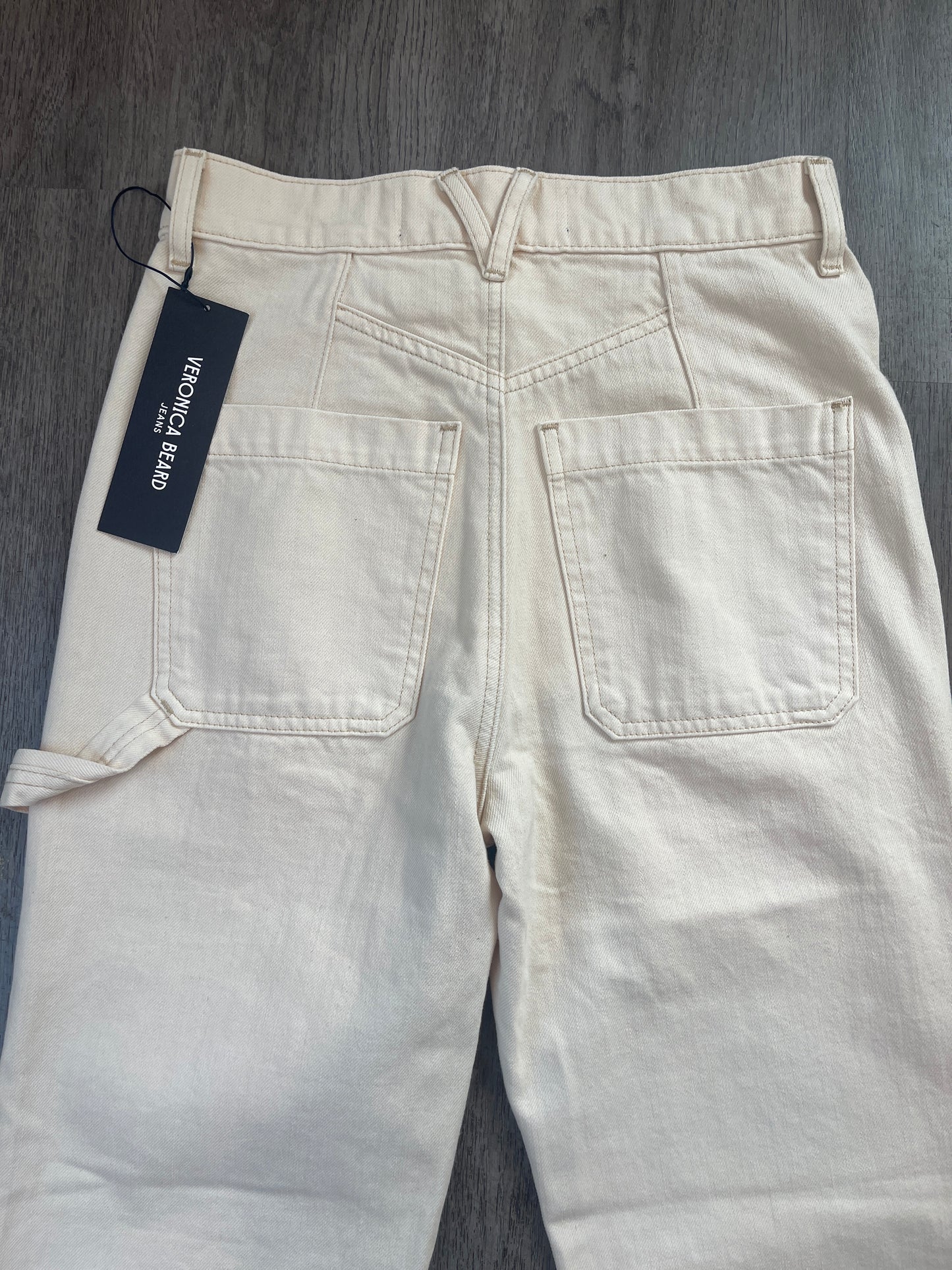 26 NWT Veronica Beard Dylan Full Length Straight High Rise