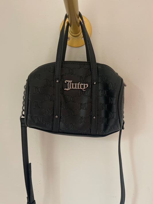 Juicy Couture Black Mini Barrel Bag