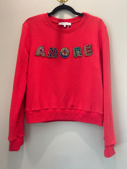 M endless rose AMORE Sweatshirr
