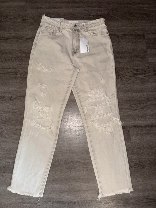 27 NWT Vervet Distressed Mom Jeans