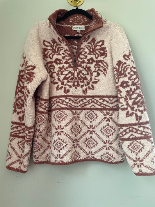 L Knox Rose Soft Pullover