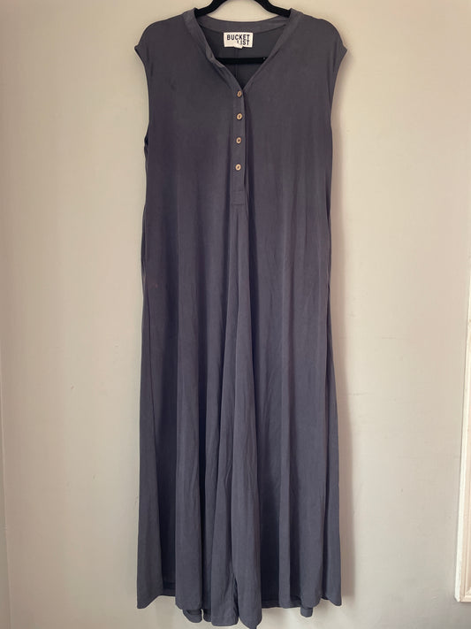 S Bucketlist Wide Leg Romper