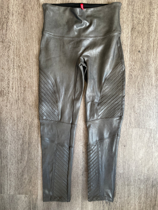 M Spanx Gray Moto Legging