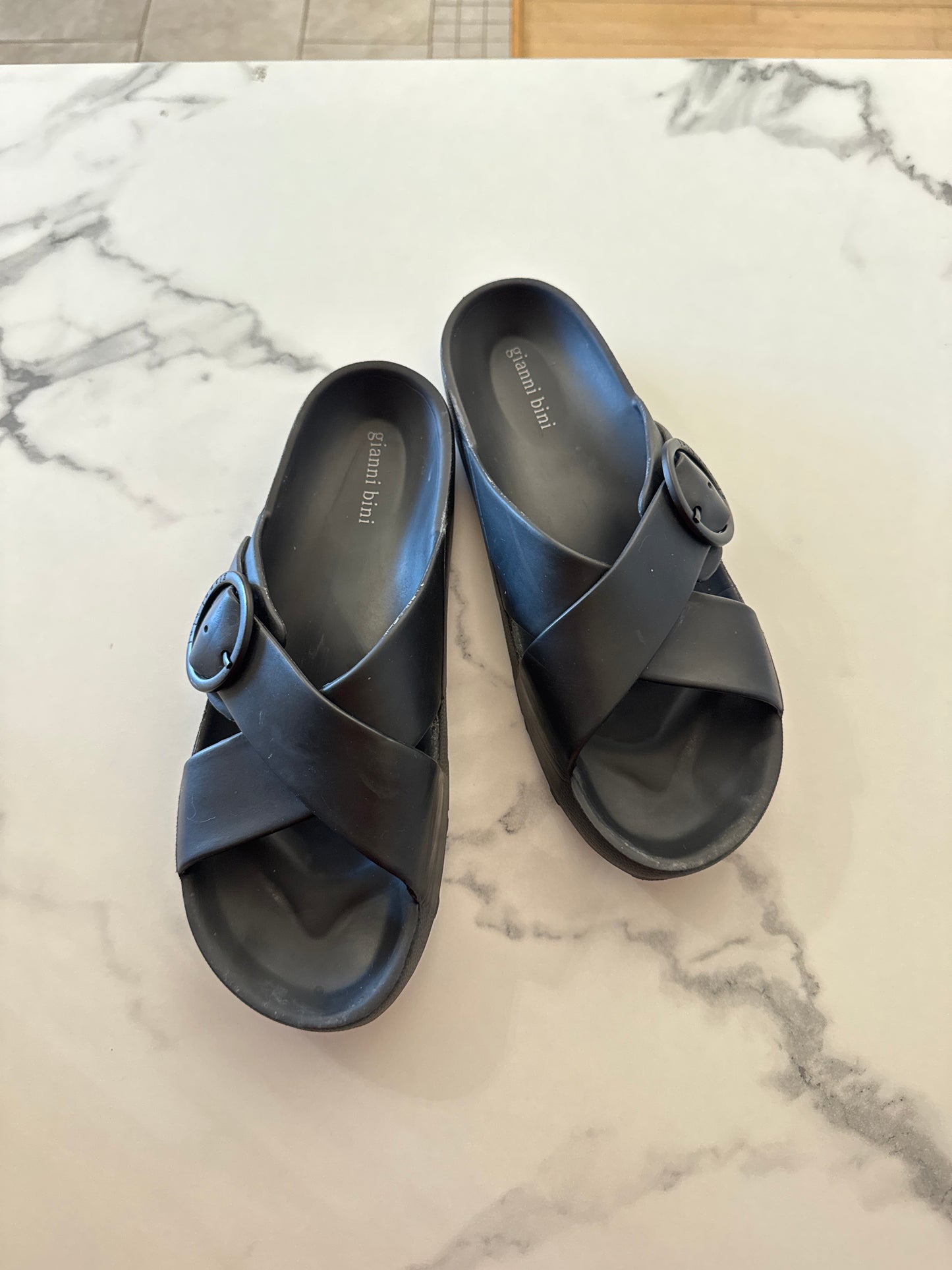 9 Gianni Bini Crisscross Strap Sandals