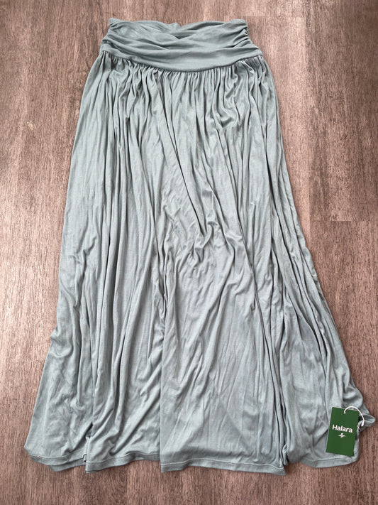 S NWT Halara Teal Maxi Skirt