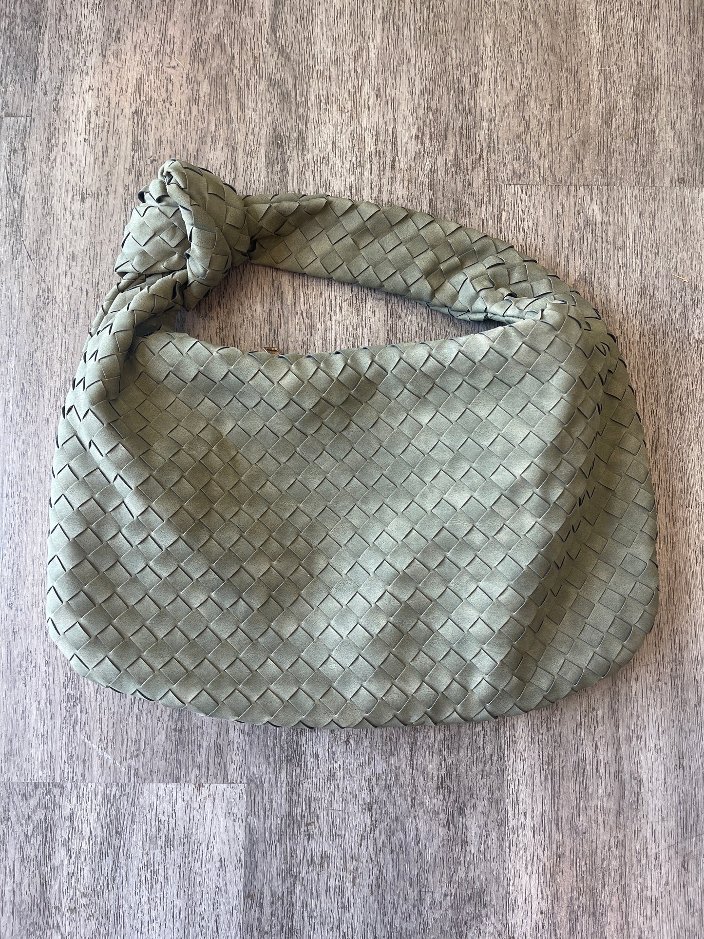 Urban Expressions Woven Shoulder Bag
