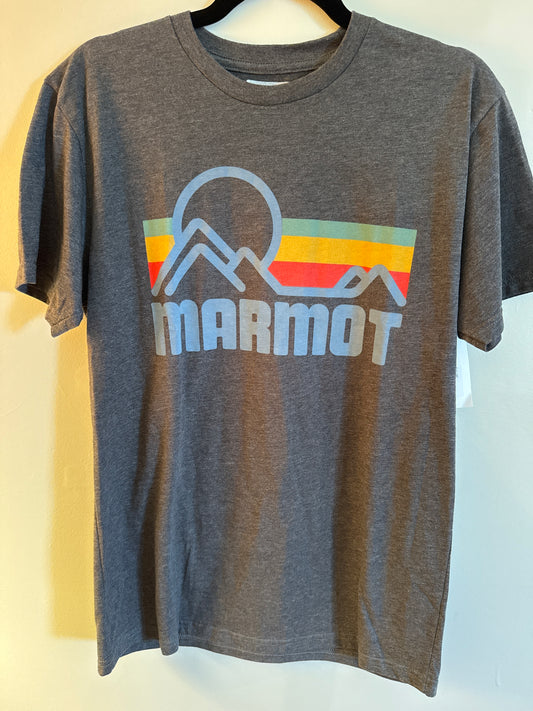 M Marmot Dark Gray Tee
