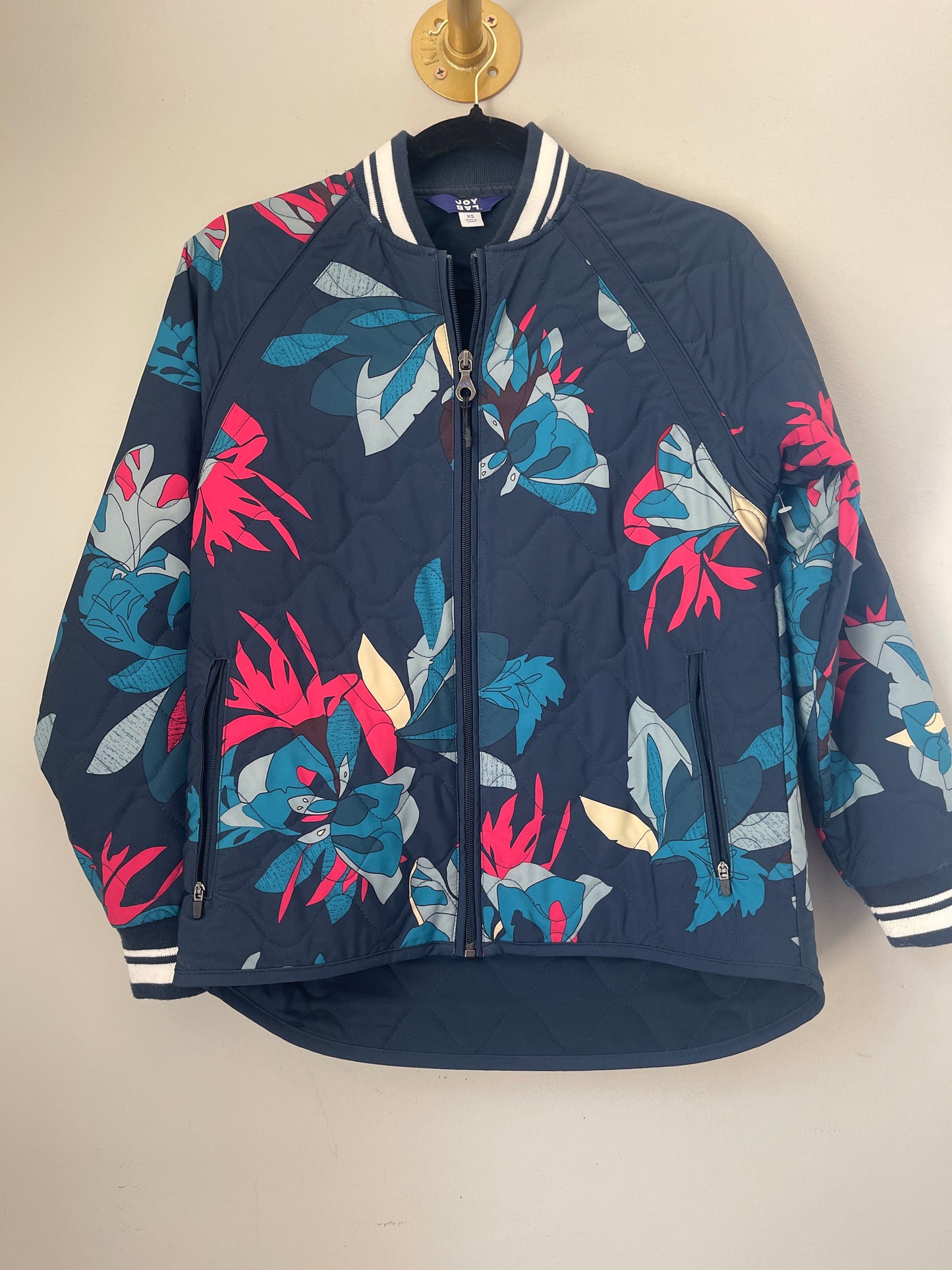 XS Joy Lab Floral Quilted Jacket
