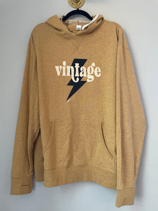 XL Vintage Bolt Hoodie