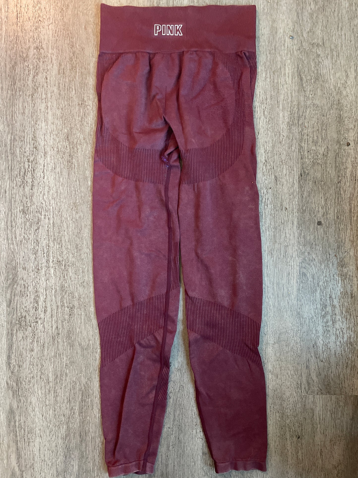 S PINK Seamless Legging Burgundy