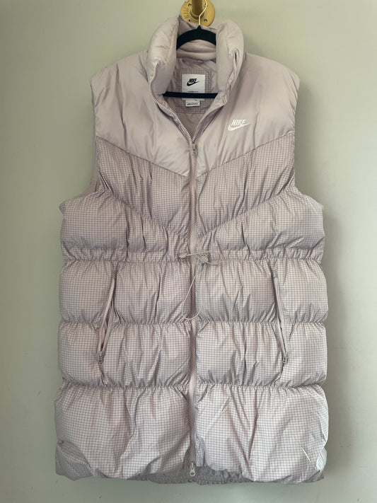 L Nike Women's Windpuffer Therma-FIT Loose Long Puffer Vest