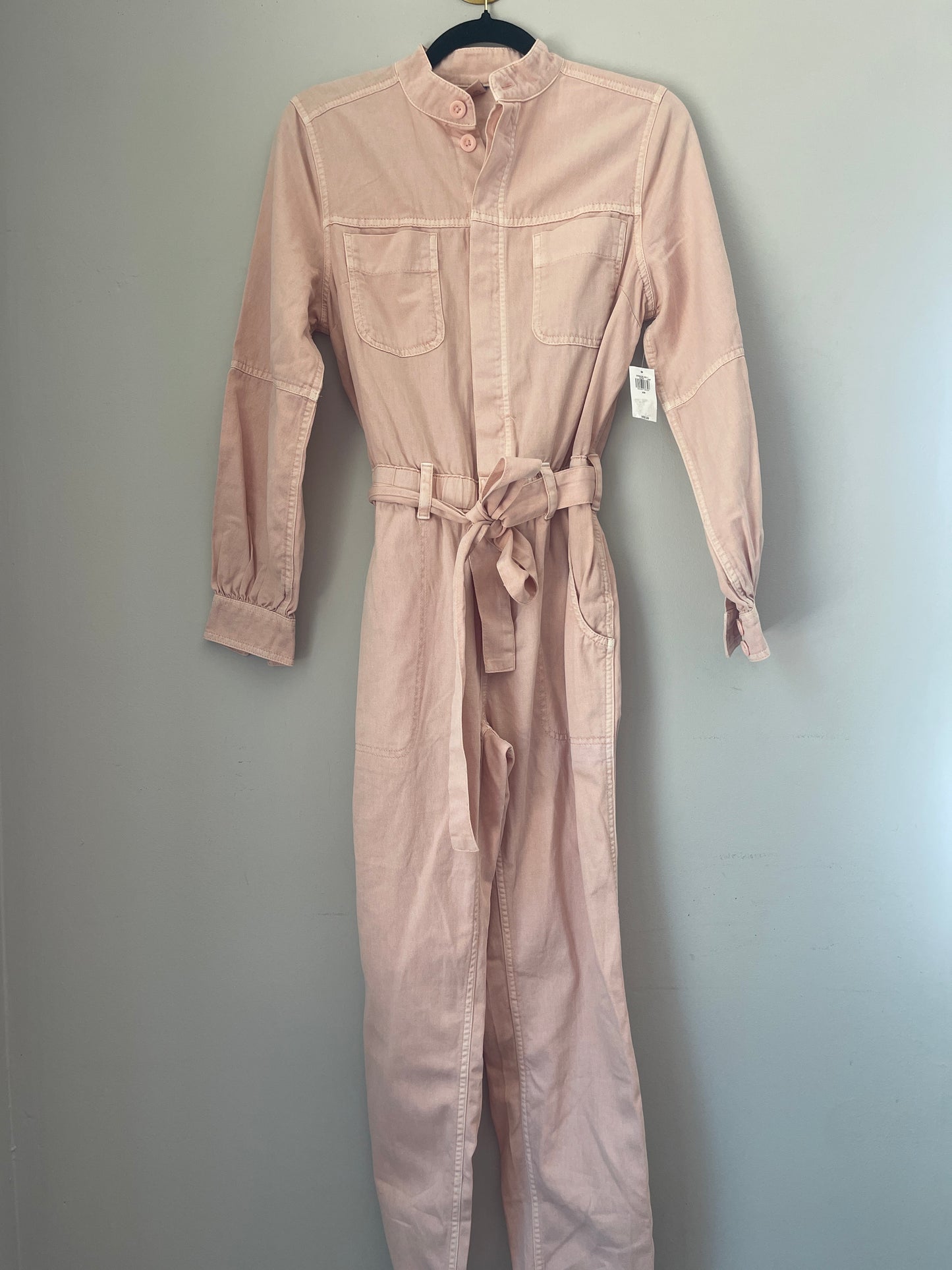 XS NWT Old Navy Pink Utility Jumpsuit