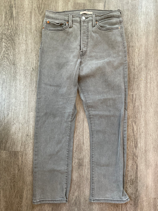 31 Levi’s Gray Wedgie Straight Jean