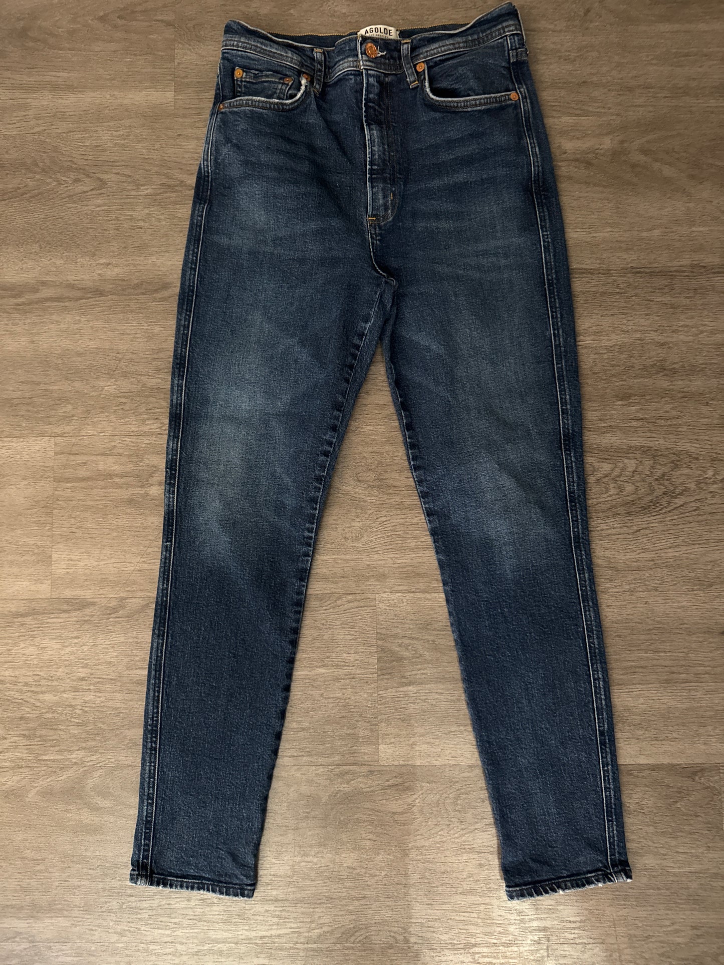 28 AGOLDE Dark Wash Skinny Jeans