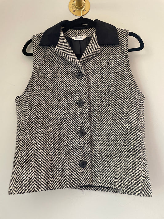 6 Vintage Bleyle Tweed Vest