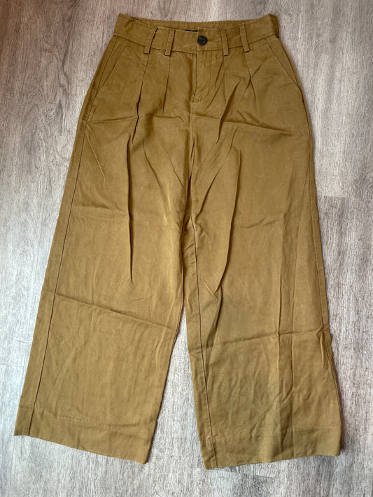 2 Banana Republic Hi Rise Wide Leg Pleated Trousers