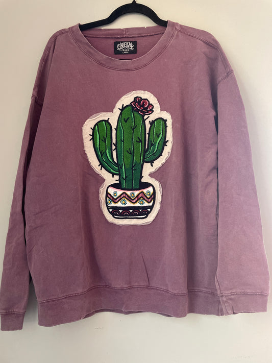 L One24 Cactus Patch Sweatshirt