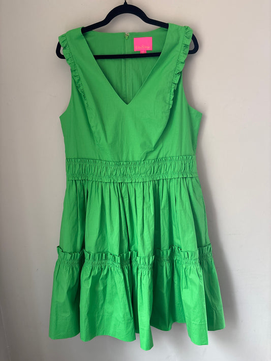 16 Lilly Pulitzer Celiana Kelly Green Dress