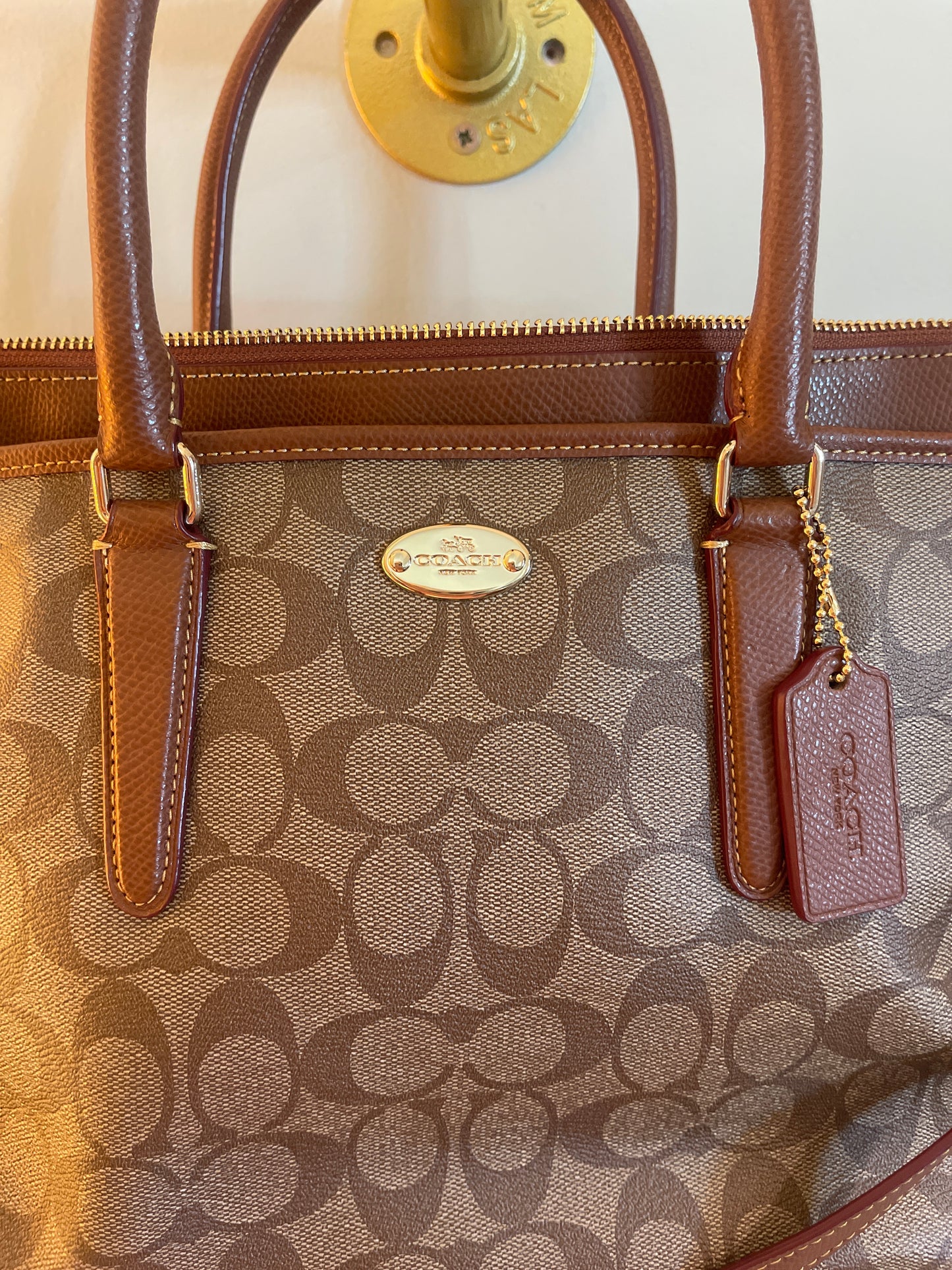 Coach Signature Morgan Satchel