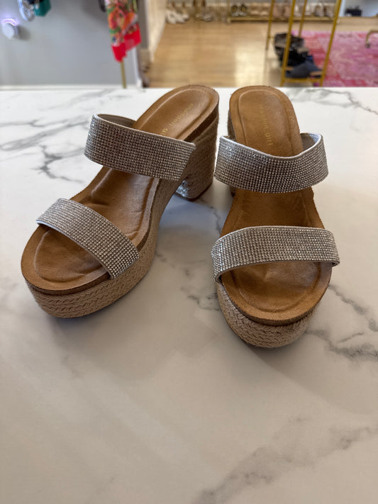 8.5 Madden Girl Emerson-R Platform Wedge Sandals