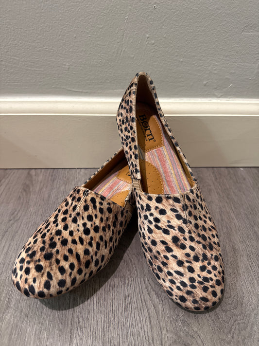 7 Born Sebra Leopard Print Flats