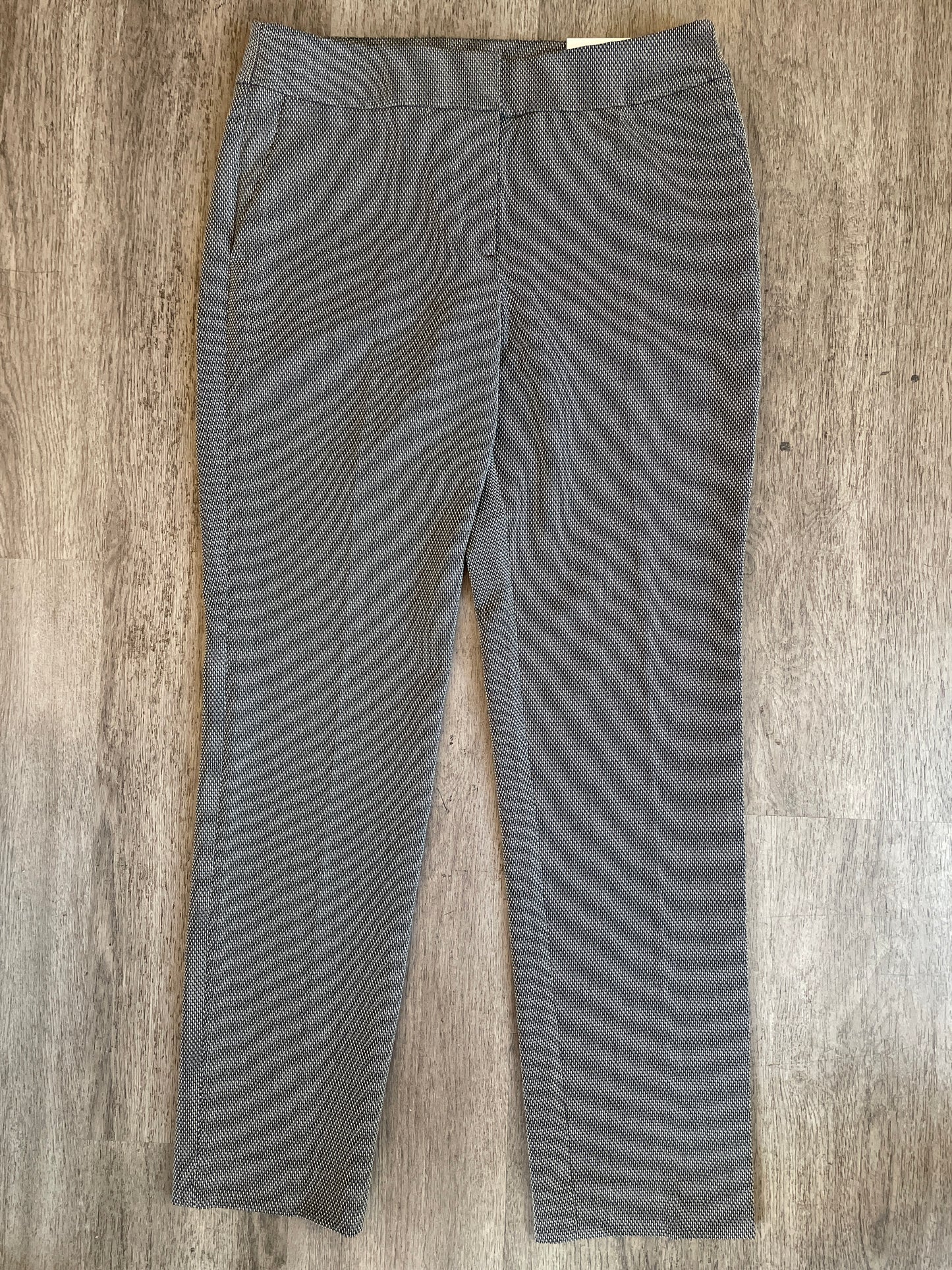 6 NWT Ann Taylor Modern Slim Leg Patterned Slack