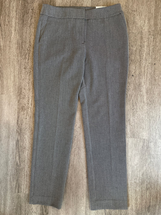 6 NWT Ann Taylor Modern Slim Leg Patterned Slack