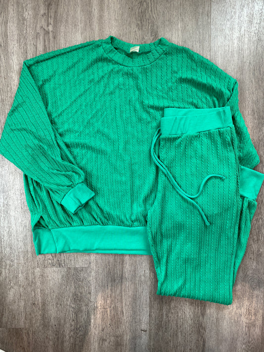 M Like Love Green Corded Set