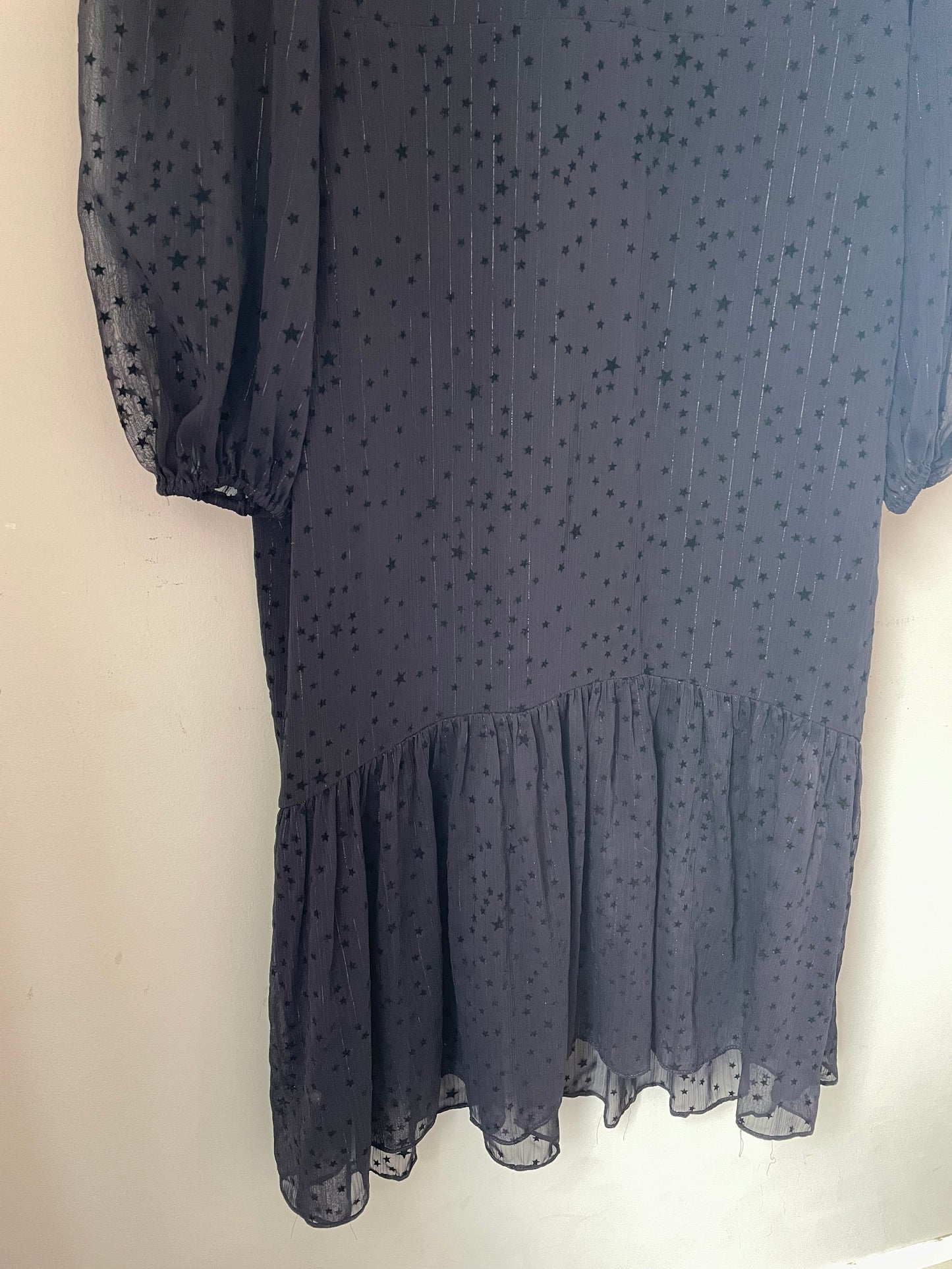 12 avec les filles Black Celestial Midi Dress