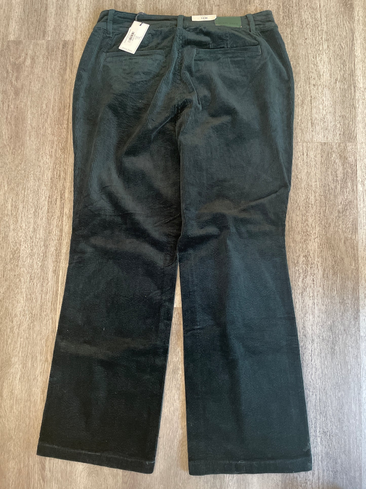 18W NWT Judy Blue Emerald Corduroy Trouser