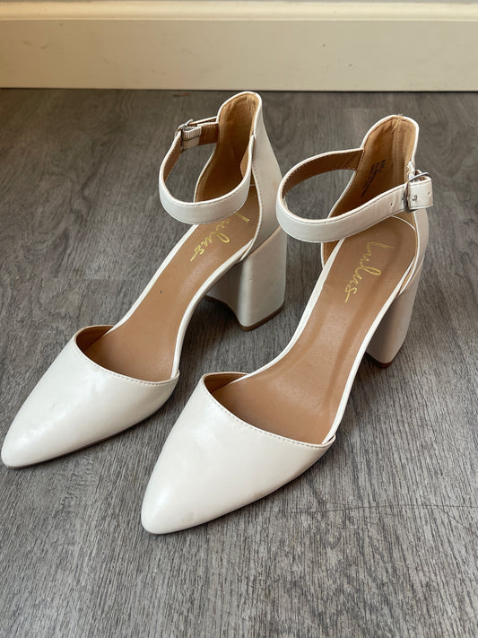 9 lulus White Heel