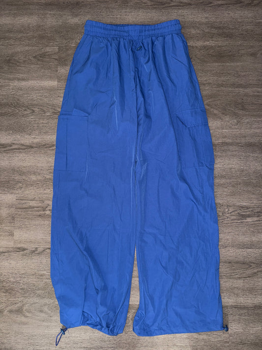 XL 0 to 5 Blue Parachute Pants