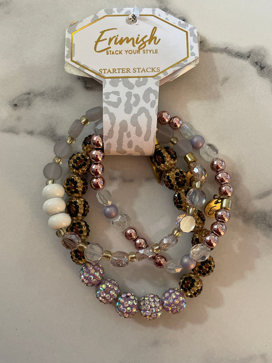 Erimish Leopard + Lavender Starter Stack