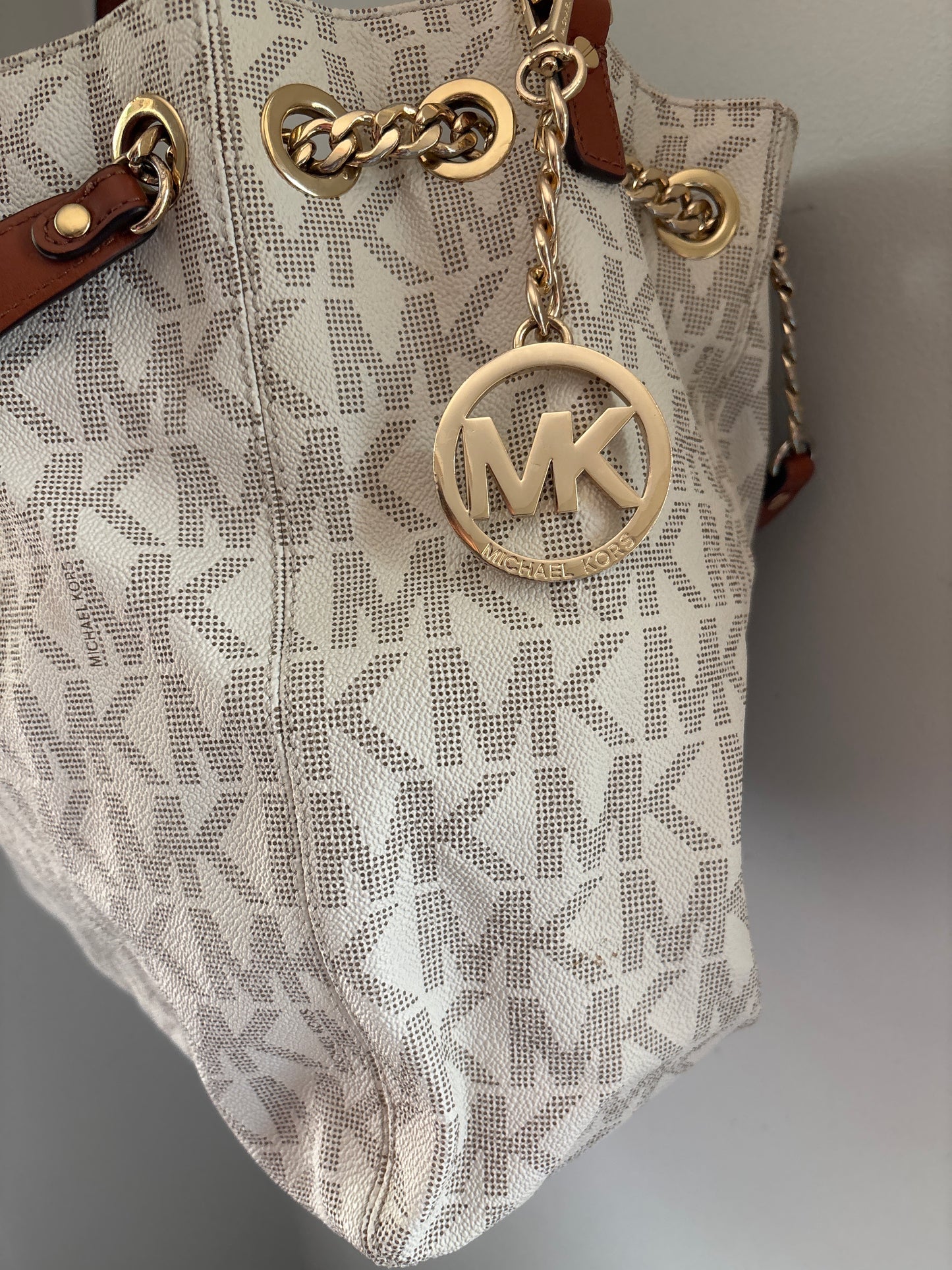 Michael Kors Taupe Bag