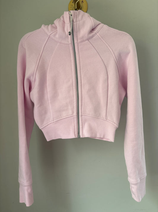 4 Lululemon Pink Scuba Hoodie