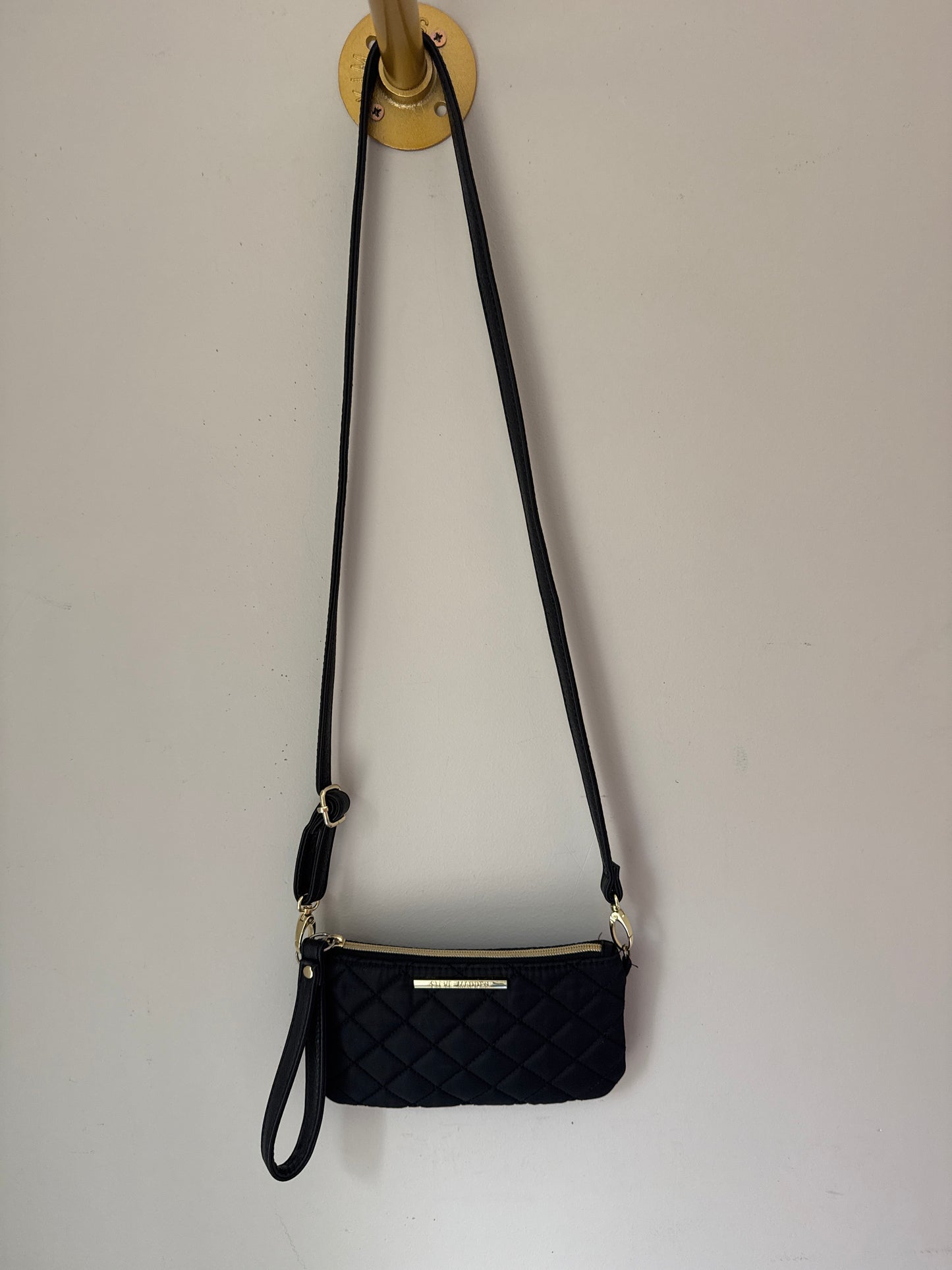 Steve Madden Black Take Charge Crossbody