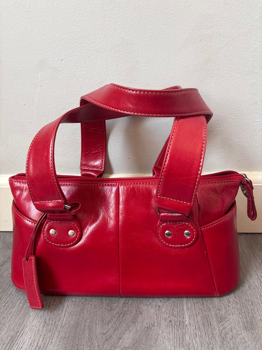 Butler Bag by Jen Groover Red Patent