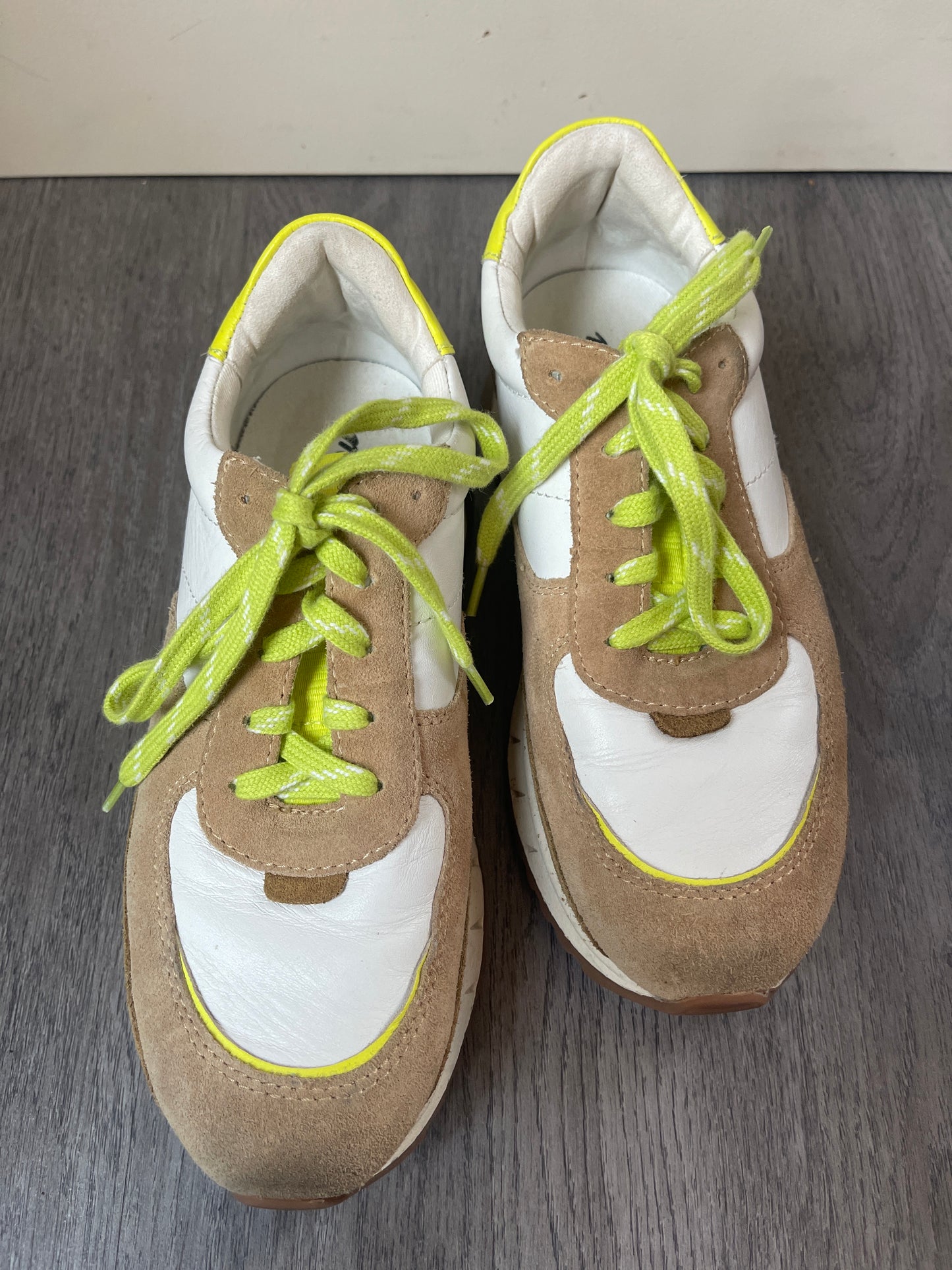6 Madewell Sidewalk in Neon Trainer
