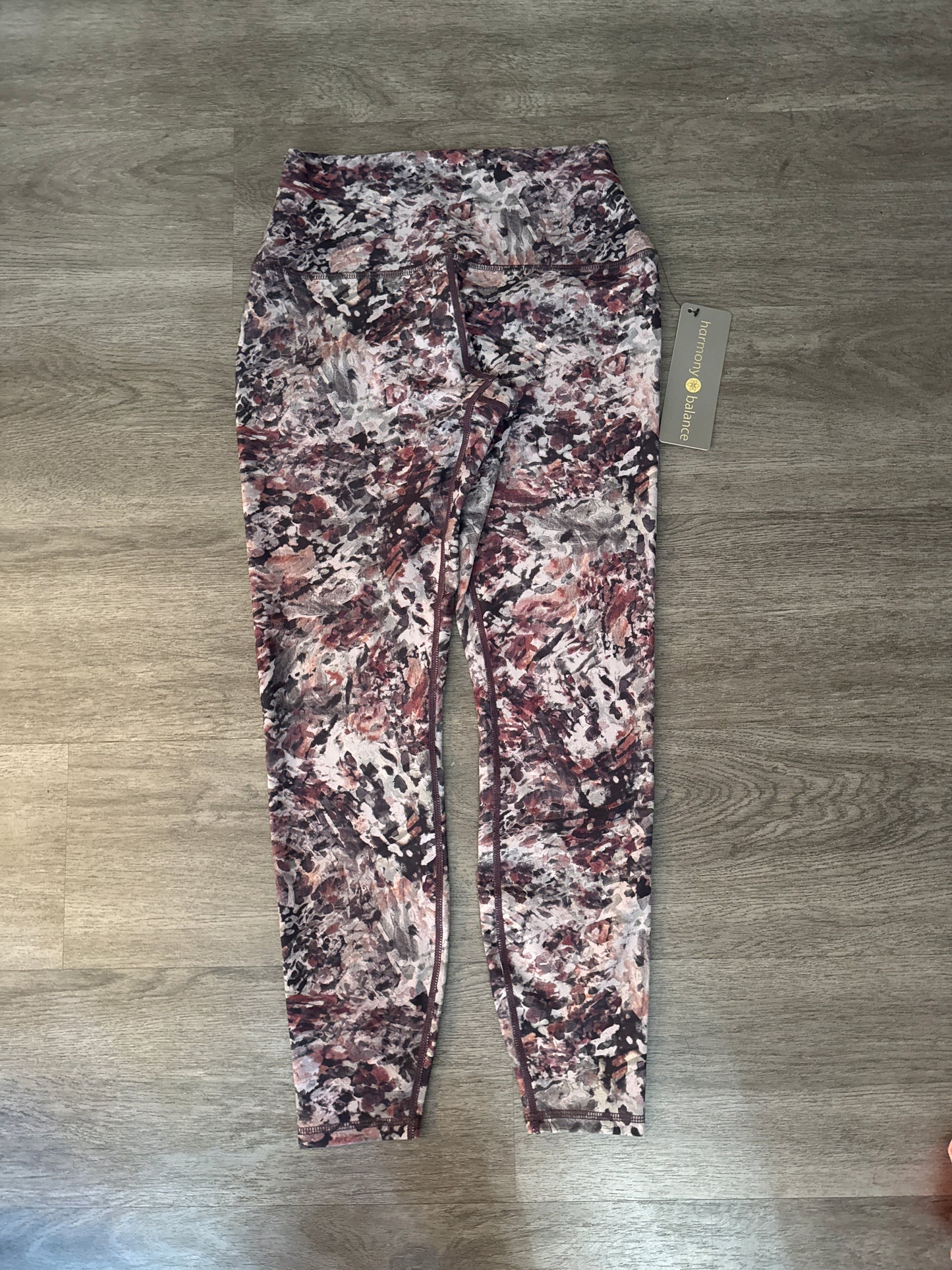 S NWT Harmony Balance Printed Leggings