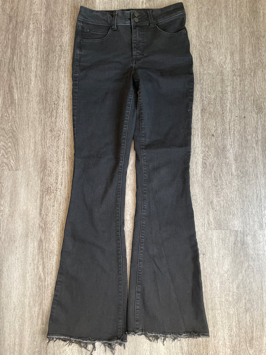 8 Long Maurice’s Black Flare Jean