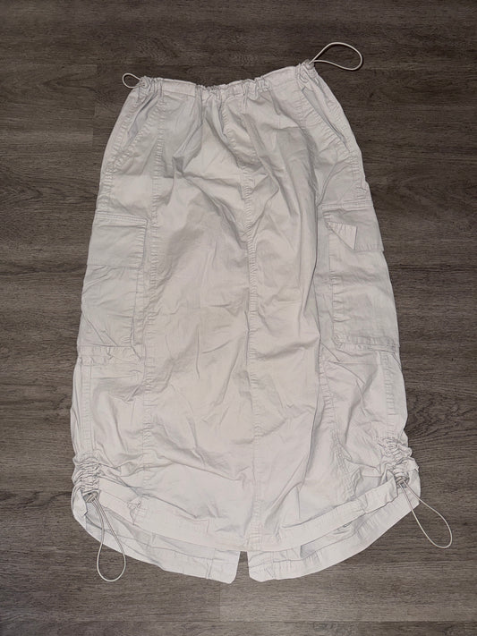 XL Orange Kiss Essential Cargo Parachute Skirt