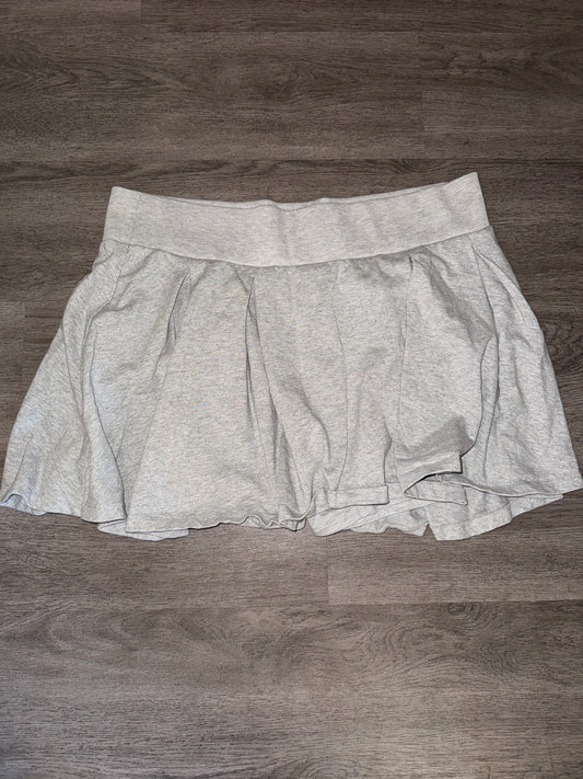 XXL Wild Fable Gray Skort