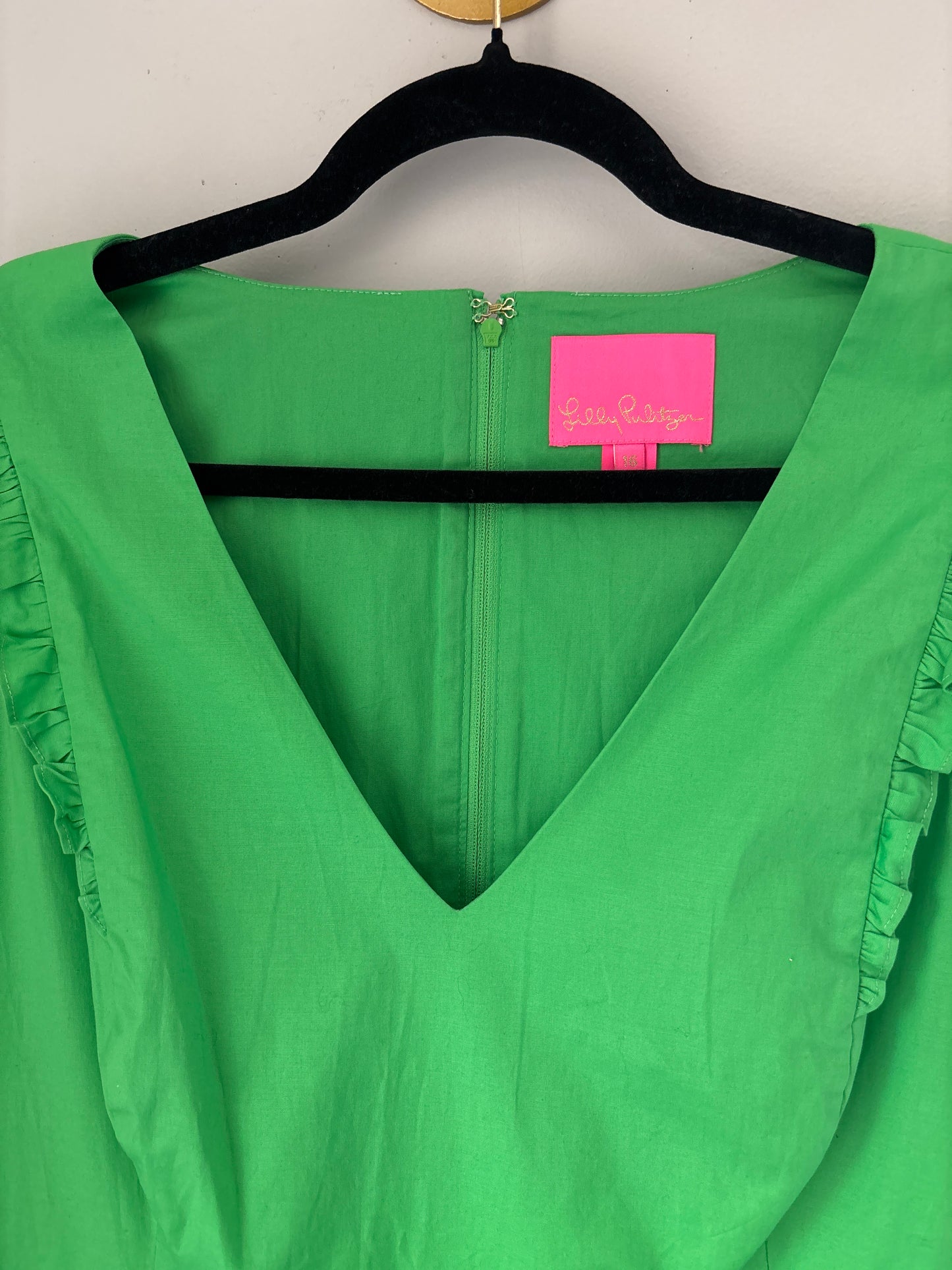 16 Lilly Pulitzer Celiana Kelly Green Dress