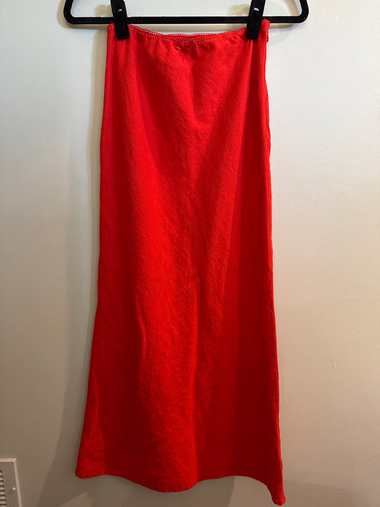 XS Wild Fable Red Maxi Skirt