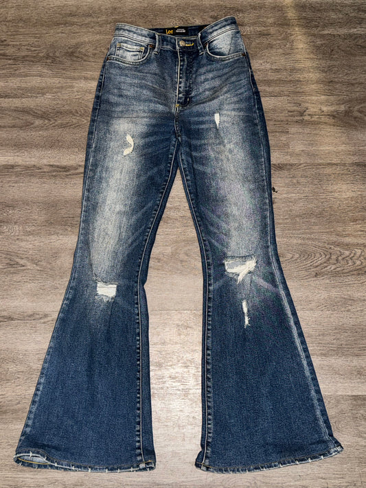 27 Lee Vintage Modern high-rise flare jeans