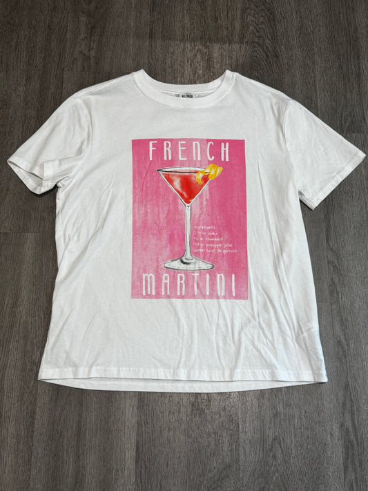 M Wildfox Ladies Short Sleeve Martini Graphic Tee