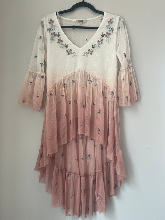 S gimmicks Floral Sheer Blouse
