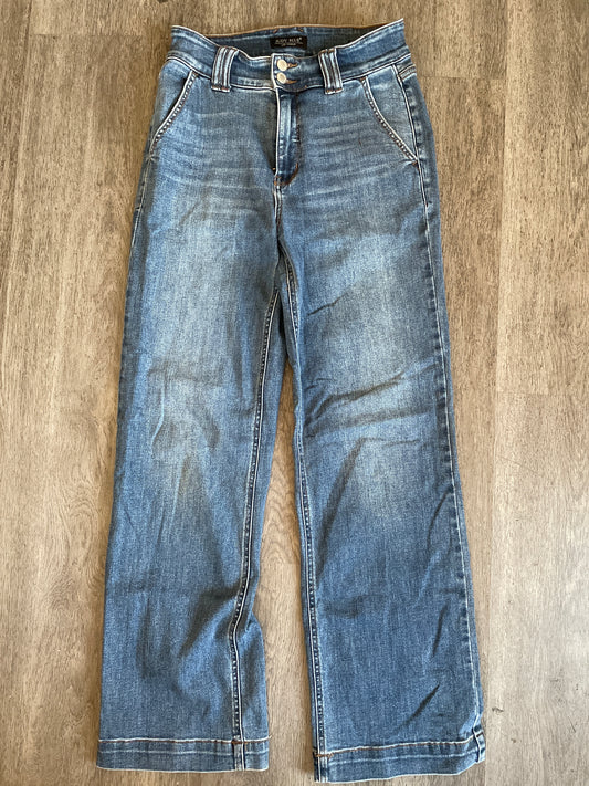 7/28 Judy Blue Double Button Wide Leg