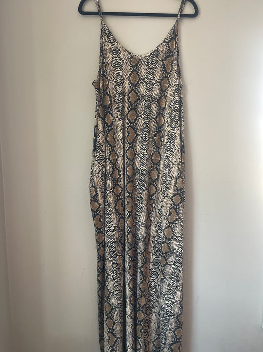 1x entro Snakeskin Maxi
