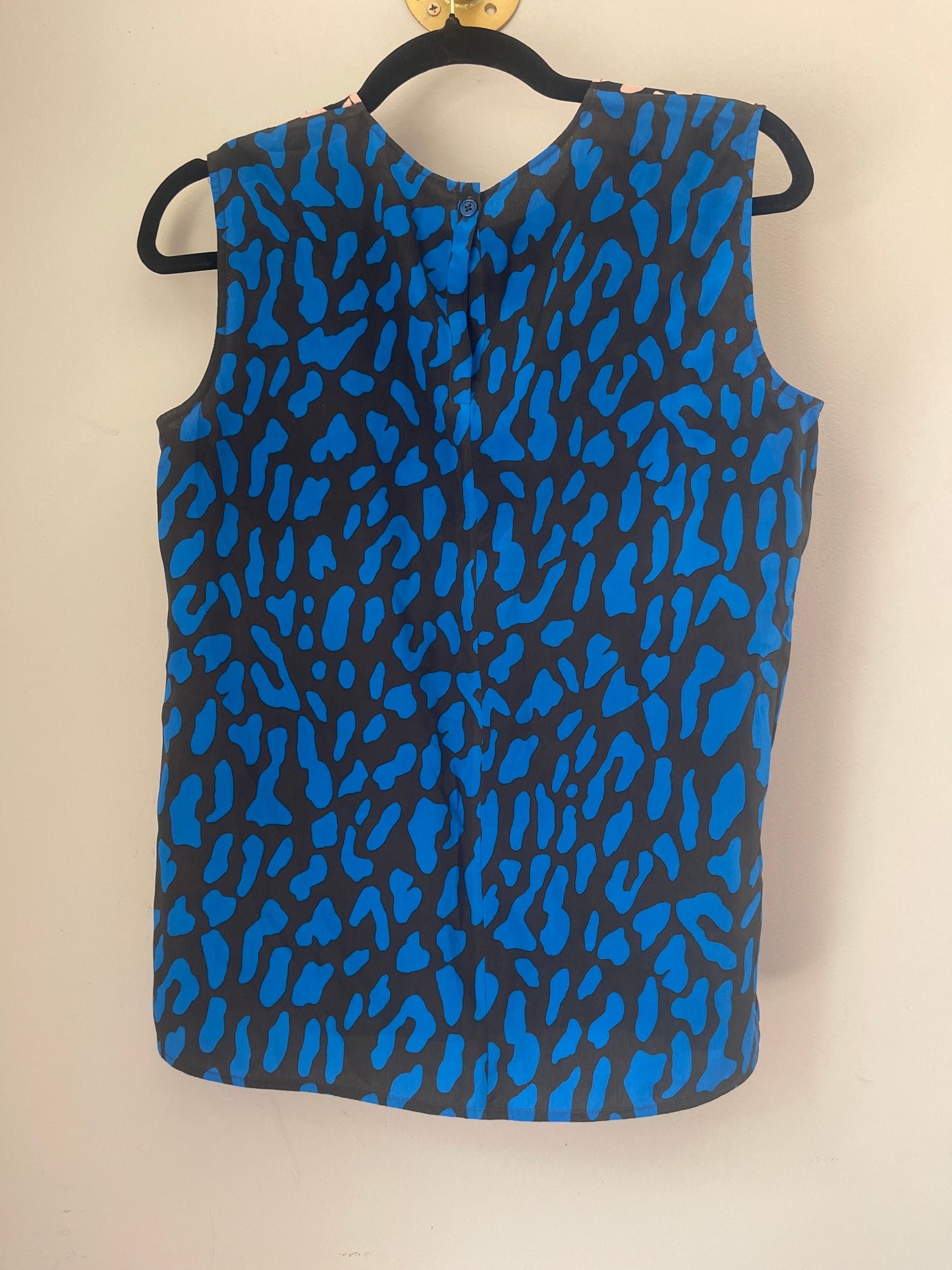 S Diane Von Furstenberg Leopard Tank